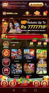 N999 Game Download Latest APK for Android 2026 Earning App 3